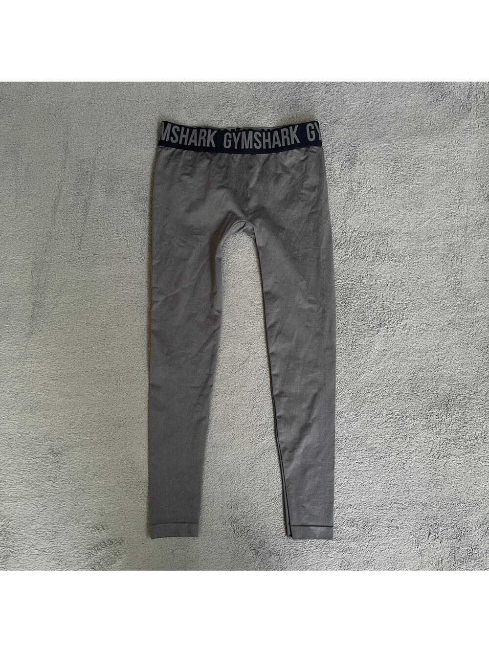 Gymshark Fit Charcoal Gray Slim Fit Seamless Training Leggings Women's Size XS